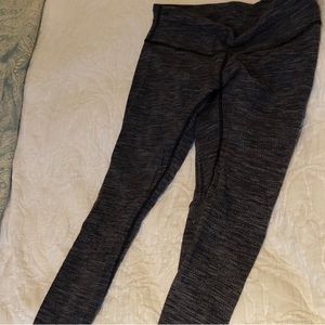 Lulu wunder under dark grey size 8 mid rise